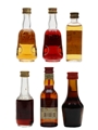 Assorted Liqueurs  6 x 4.5cl-5cl