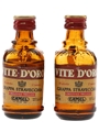 Camel Vite D'Oro Grappa Stravecchia 1974 & 1977  2 x 4cl