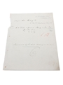 Sandeman Sons & Co. Correspondence & Invoices, Dated 1877 William Pulling & Co. 