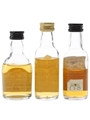Dalwhinnie, Glen Moray & Longmorn Bottled 1990s 3 x 5cl