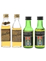 John Barr & Passport Scotch Bottled 1980s 4 x 5cl
