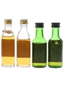 John Barr & Passport Scotch Bottled 1980s 4 x 5cl