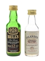 Bell's 12 Year Old & Islander Bottled 1980s 2 x 5cl / 40%