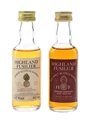 Highland Fusilier 8 & 12 Year Old Pure Malt Bottled 1980s - Gordon & MacPhail 2 x 5cl