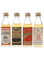 Auchinloch, Eight Fellows, Skipper & Special Reserve Bottled 1980s 4 x 5cl / 40%