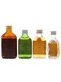 Abbot's Choice, Black & White, Mackinlay's & Stewarts Bottled 1970s 4 x 5cl / 40%