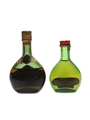 Janneau & Cles Des Ducs Armagnac Bottled 1950s 2 x 5cl