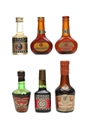 Assorted Fruit Brandies Miniatures 5cl & 5 x 3cl