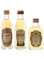 Grant's Bottled 1970s, 1980s & 1990s 3 x 4.7cl-5cl