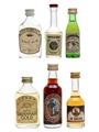Assorted Rum Bottled 1970s & 1980s 6 x 3cl-5cl