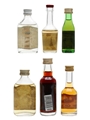 Assorted Rum Bottled 1970s & 1980s 6 x 3cl-5cl