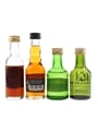 Glenturret, Old Pulteney, Scottish Island & Wallace Liqueurs  4 x 5cl