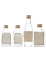 Cossack, Huzzar & Romanoff Bottled 1970s 4 x 5cl-7.1cl