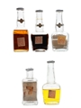 Asssorted Marie Brizard Liqueurs Bottled 1960s 5 x 5cl