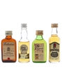 Ballantine's, Long John, Pinwinnie Royale & Red Hackle Bottled 1970s & 1980s 4 x 5cl / 40%