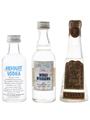 Absolut, Polmos Wyborowa & Relsky  3 x 5cl