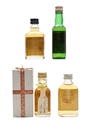 Ballantine's, Hielanman, Teacher's & Whyte & Mackay  4 x 5cl / 40%