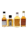 Early Times, Jacob's Well, Medley's & Old Bardstown Bottled 1980s 4 x 4cl-5cl