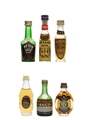 Assorted Brandy Buton, Landy Freres, Metaxa, Seguin 6 x 3cl-5cl
