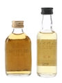Deanston Malt & 12 Year Old Bottled 1980s & 1990s 2 x 5cl / 40%