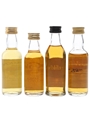 Glenallachie, Glendullan, Glenfiddich & Glen Rothes Bottled 1980s (except Glenfiddich) 4 x 5cl
