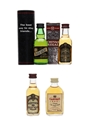 Black Bottle, Chivas Regal & Crawford's Bottled 1980s & 1990s 4 x 5cl
