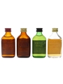 Crawford's, Grendel's, Queen Anne & Whyte & Mackay Bottled 1970s & 1980s 4 x 3.7cl-5cl