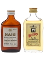 Haig Gold Label & White Horse Bottled 1970s & 1980s 5cl & 5.6cl / 40%