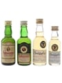 Ambassador & Old Smuggler Bottled 1970s 4 x 3cl-5cl