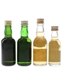 Ambassador & Old Smuggler Bottled 1970s 4 x 3cl-5cl