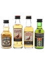 Chivas Regal, Famous Grouse & Passport Scotch  4 x 5cl