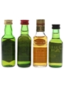 Cream of Glenlivet, Justerini & Brooks, Mackinlay's And Queen Anne Bottled 1970s 4 x 5cl