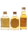 Ainslie's, Balgownie & Grant's  3 x 4.68cl-5cl
