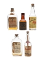 Blended Scotch Whisky Miniatures Bottled 1950s 5 x 5cl