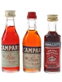 Campari & Ramazzotti Liqueurs  3 x 3cl-4cl