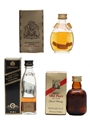 Dimple, Grand Old Parr & Johnnie Walker Black Label  3 x 5cl / 40%