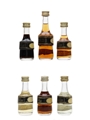 Marie Brizard Liqueurs Bottled 1970s 6 x 2.9cl-5cl