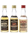 Blair Athol, Dufftown & Inchgower Bottled 1970s - Arthur Bell & Sons 3 x 5cl / 40%