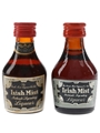 Irish Mist Bottled 1970s & 1980s 2 x 4.5cl-5cl