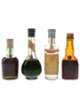 Cusenier & Marie Brizard Liqueurs Bottled 1940s-1950s 4 x 5cl