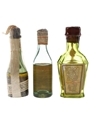 Assorted French Liqueurs Bottled 1940s-1950s 3 x 3cl