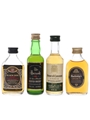 Black Dog, Harrods, House Of Commons & Mackinlay's Bottled 1970s & 1980s 4 x 4.7cl-5cl