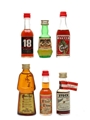 Assorted Italian Liqueur 18 Isolabella, Cynar, Elixir China, Fernet, Frangelico & Montenegro 6 x 2.4cl-5cl