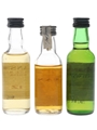 Deanston, Oban & Tullibardine Bottled 1990s 3 x 5cl