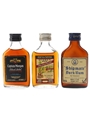 Captain Morgan, Myers's & Shipmate Bottled 1970s 3 x 5cl / 40%