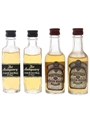 Antiquary & Chivas Regal Bottled 1970s 4 x 4.7cl-5cl