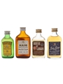 Cutty Sark, Haig, House Of Lords & John Begg Bottled 1970s-1980s 4 x 4cl-5cl