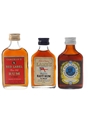 Cameron's, Lamb's & Old Jack Demerara Rum Bottled 1960s-1970s 3 x 5cl / 40%