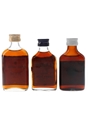 Cameron's, Lamb's & Old Jack Demerara Rum Bottled 1960s-1970s 3 x 5cl / 40%