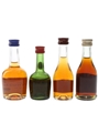 Courvoisier, Otard & Renault  4 x 3cl-5cl / 40%